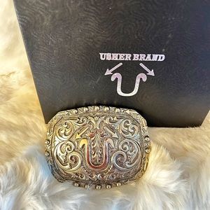 Usher Brander Silver Buckle